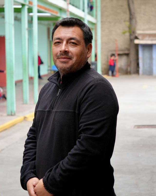 Retrato de Álvaro Carreño, Coordinador de Convivencia Educativa
